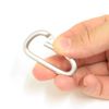 Nippon Chuko Carabiner MF, brushed silver