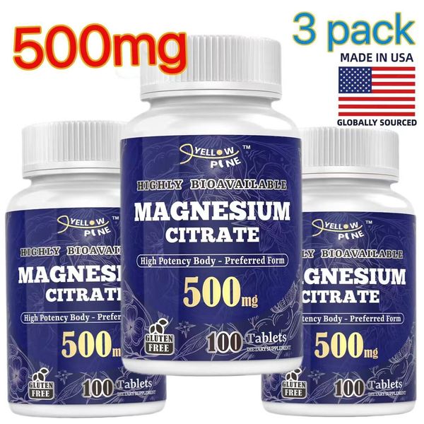 🔥500mg Magnesium High Potency 3 Pack
