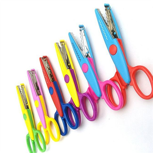 Decorative Edge Craft Scissors for Scrapbooking and Creative Paper