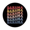 Daruma Doll Japan Groovy PopSockets Swappable PopGrip