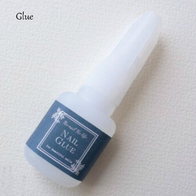 Nail Tip Adhesive 10ml Super Quick Drying Brush Type Nail Tip Glue Quick Drying Nail Glue Gel Nail Nail Parts Fixing Nail Glue