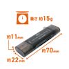 USR-CSD4/BK SD Card Reader/Writer, USB3.2Gen1 Compatible, USB Type-C, U