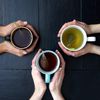 Lotus Relaxing Organic Tea, Petite Presentation Box, Sampler Gift Set with Ha...