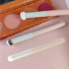 Samcos Concealer Brush, Set of 3, Makeup Brush, Foundation Brush, Soft and Easy to Carry, Sponge Head, Precision, Natural, Portable, Dust-free Makeup Brush, Cosmetic Supplies