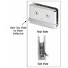 CRL PPH080RB Oil Rubbed Bronze Prima Hinge with Rear Drip Plate