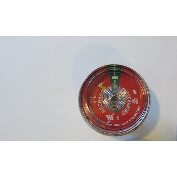✅🔥🧯AMEREX Water  Pressure Fire Extinguisher Gauge 100psi...New 🧯