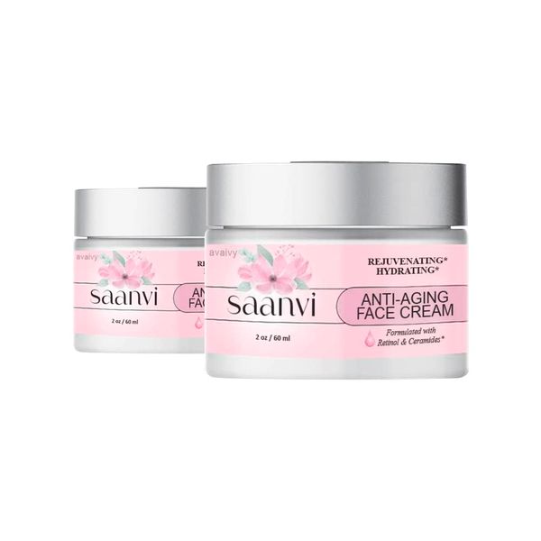Saanvi Anti-Aging Face Cream - 2 Pack