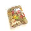 Pack of 50, Assorted Colour Cupcake Shaped Buttons