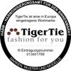 TigerTie mens Plain Wedding Tie - White - One size