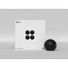 glacio Round Ice Cube Molds - Whiskey Ice Sphere Maker - Makes 2.5 Inch Ice Balls - 4 Pack