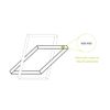 Thermal Blackout Skylight Roller Blinds Suitable For DAKSTRA® Roof Windows (M4A)