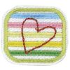 HKM 10236483 Patches, Fabric, Red/Green/White, One Size