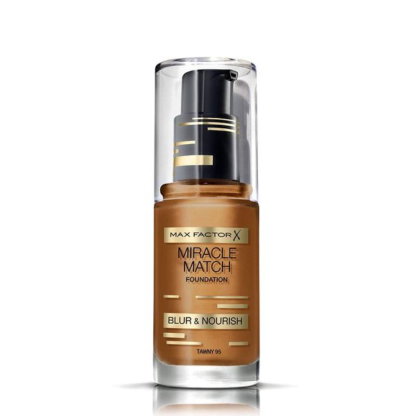 Three Pack Max Factor Foundation Miracle Match 3x30ml Tawny 95