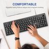 Rii Keyboard and Mouse Set,USB Wired Keyboard and Mouse Combo for PC Business Office Usage