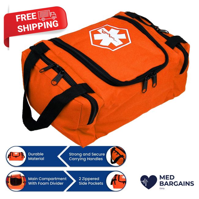 Dixie EMS Dixigear Empty First Responder II Mini Bag - Orange