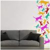 azutura Walking Cat Animals Pets Wall Sticker Pack Nut Brown