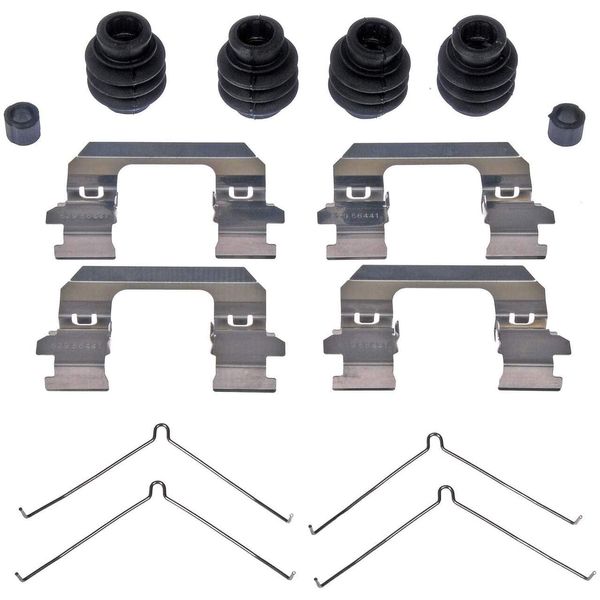 Dorman HW13763 Front Disc Brake Hardware Kit Compatible with Select Acura/Honda Models