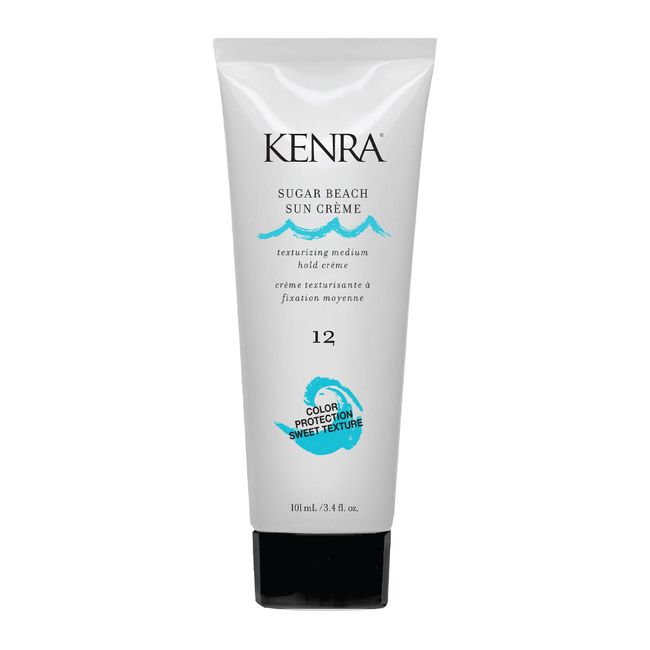 Kenra Sugar Beach Sun Crème | Texturizing Crème | Provides Sun Protection Against Color Fading | Helps Prevent Damage By Giving Hair Moisture | All Hair Types | 3.4 fl. Oz