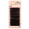 Color False Eyelash C Curl, Luxury Fiber, For Parties, Stage Recitals, Gal, Fashion Eyelash Extensions, Matsu Exalon, Commercial Use, Black Red