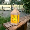 Personalised Wife In Loving Memory Graveside Lantern Gift With Flame Effect