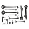 14 pc Front Upper Lower Control Arm Ball Joint Suspension Kit for Dodge Charger