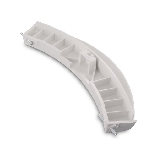 DL-pro Door handle suitable for Bosch Siemens Neff Constructa handle like 00266751 white with axles washing machine