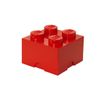 Lego Lego Storage Brick 4, Red