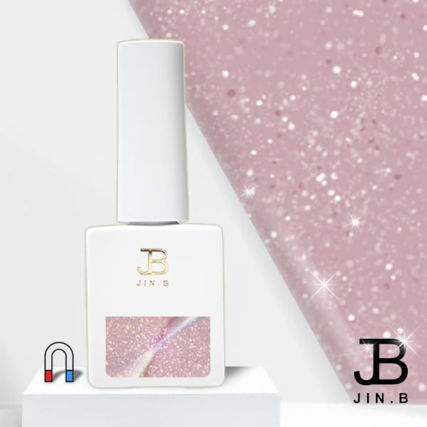 Gracia Jinbi Snow Day JBI-MG-20 Magnetic Glitter Color Gel Nail