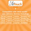 LiteTouch Pen Needle, 32Gx4mm, 100ct box