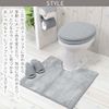 Color Shop Paper Holder Cover, Light Gray