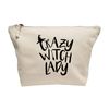 Flox Creative Makeup Bag Crazy Witch Lady Natural