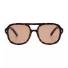 Jeepers Peepers Tortoise Round Sunglasses