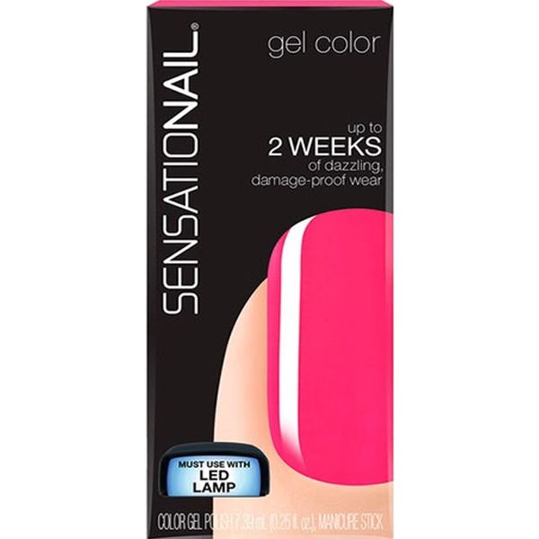 Sensationail By Nailene Color Gel Polish Pink Bouquet .25 Oz