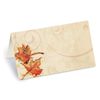 Vintage Fall Leaves Folded Place Cards, 100 Count