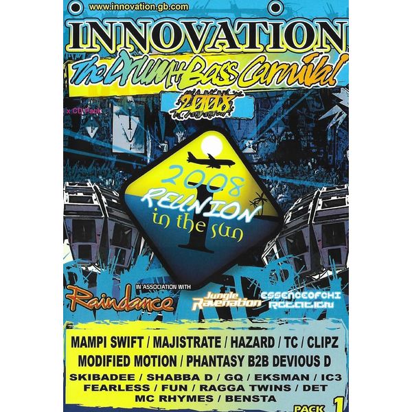 Innovation - The Drum & Bass Carnival - 2008 - CD Pack