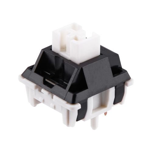 EPOMAKER Zebra 40gf Linear Mechanical Keyboard Switches, 5-Pin Pre Lubed Creamy Switch, 100 PCS, with POM Stem, 21mm Spring, Compatible with MX Keycaps for Gaming Keyboard