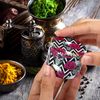 LIHAO 2 inch Grinder 4 Layer Zinc Alloy Spice Grinder - Rose, Skull & Wavy Pattern