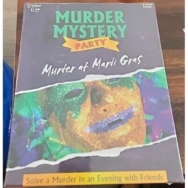 Murder Mystery Adult Party Game | Murder at Mardi Gras