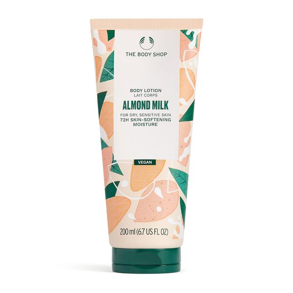 The Body Shop Almond Milk and Honey Body Lotion – Hydrating & Moisturizing Skincare for Dry and Sensitive Skin – Hypoallergenic – 6.7 oz