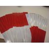WHITE RED Reflective   Conspicuity Tape 20 Strips 2" X  -12" DOT-C2