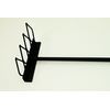 Wood Stove/Fireplace Ember Rake 36" & Ground Post, Made by Blacksmith