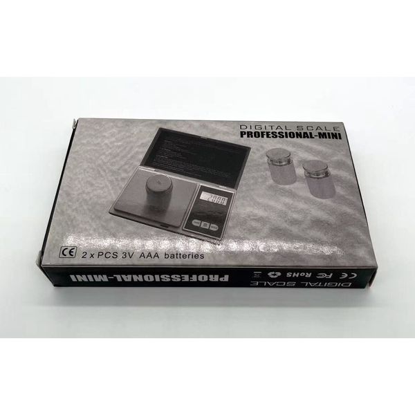 Mini Pocket Scale 500g x 0.01g – Digital Gram Scale