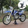 HOMCOM Motorcycle Lift Stand Motocross Dirt Bike Steel Adjustable Repair Rack