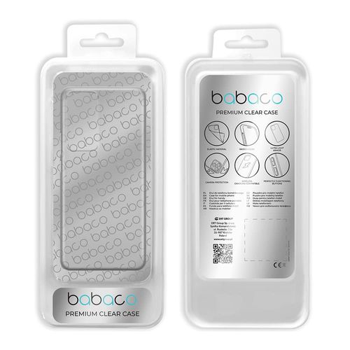 Babaco Premium Clear mobile phone case for Xiaomi 12T/12T Pro/K50 Ultra optimally adapted to the shape of the mobile phone, crystal case made of TPU