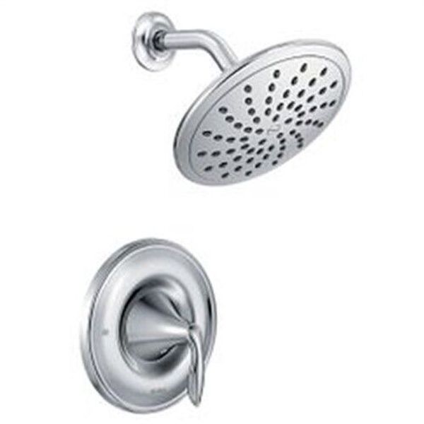 Moen T2232EP Eva Shower Only System with Rainshower Showerhead without Valve, Ch