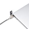StarTech.com Slim Lock Noble Wedge Slot Compatible, 6.6ft (2m) Locking Cable, Desk Anti-Theft Security For Laptop/Notebook