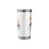 Sleeping Eagle Cloud Cute Eagle Sleeping Napping Eagle Lover Stainless Steel Insulated Tumbler