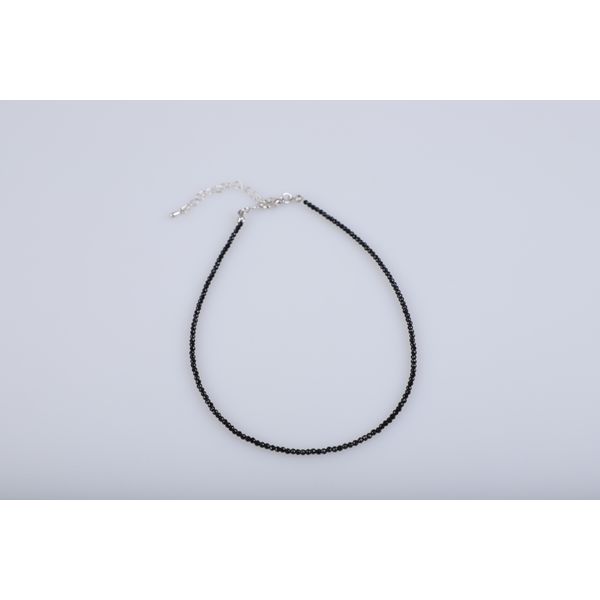 Black Crystal Daily Choker Necklace