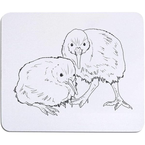 Azeeda 'Kiwi Birds' Mouse Mat/Desk Pad (MO00034958)