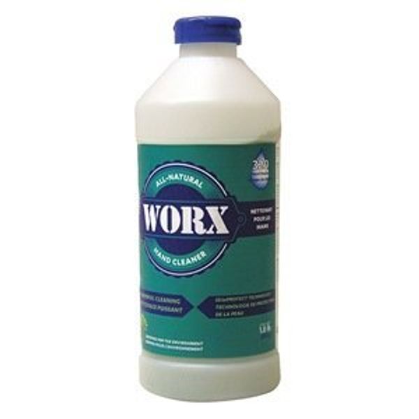 Worx All-Natural Hand Cleaner All Natural Powdered Hand Soap, Bottle, 1 Pound